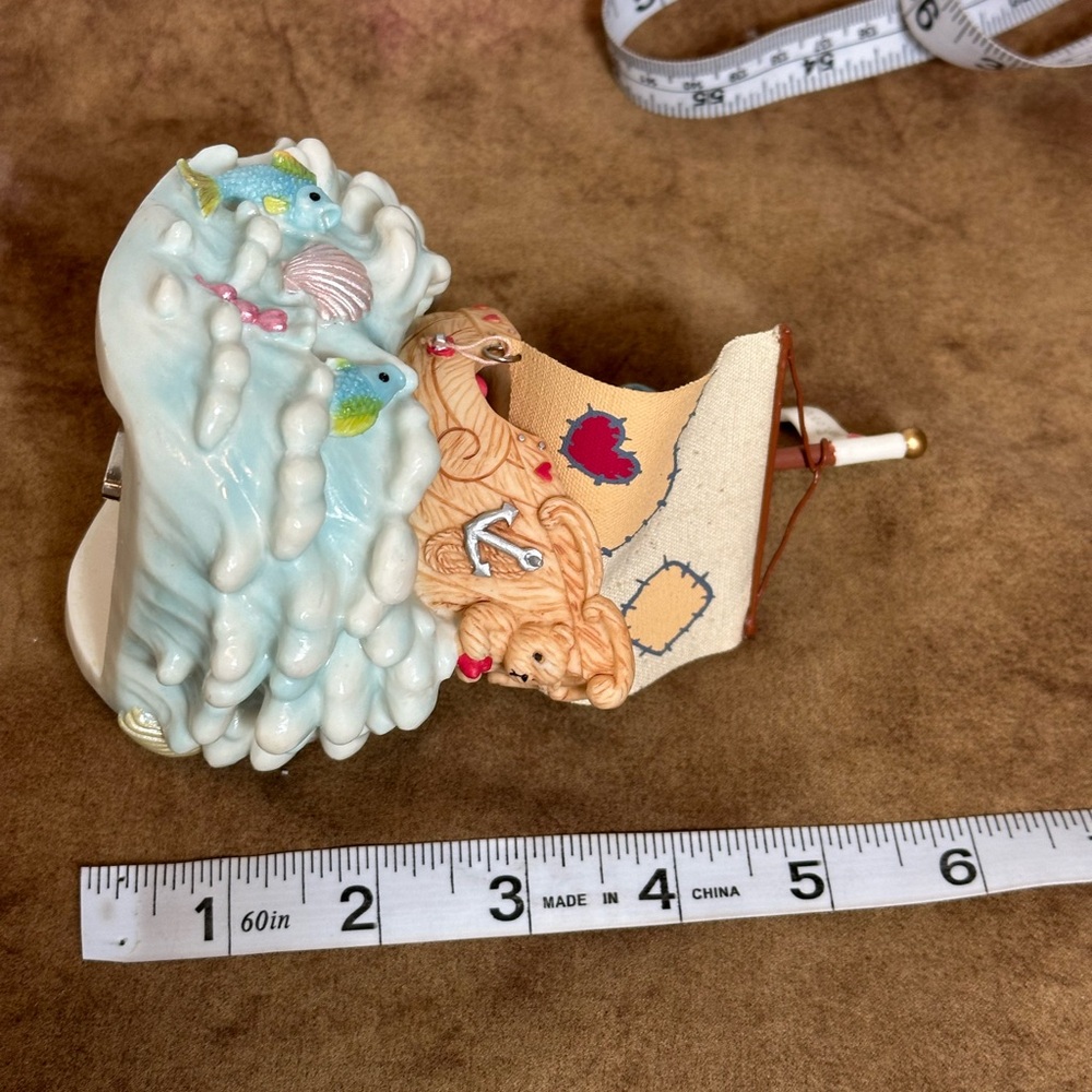 Cherished Teddies Rocking Musical Figurine. “Set Sail Toward New Adventures” - Picture 15 of 15